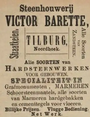 Advertentie uit 1890