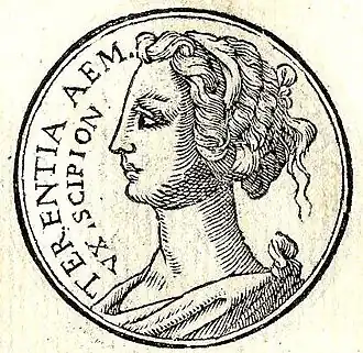 Aemilia Tertia in de "Promptuarii Iconum Insigniorum"