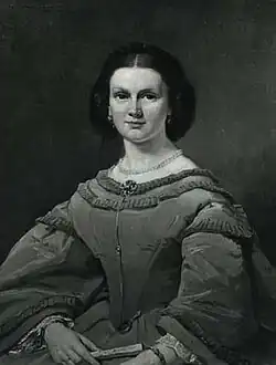 Portret Agatha Kikkert-Ensing (1863)