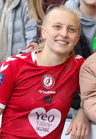 Beevwr-Jones bij Bristol City in 2022