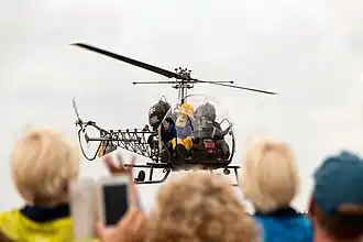 Agusta-Bell 47 D-HWAL met Brandweerman Sam