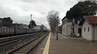 Ahmetli railway station