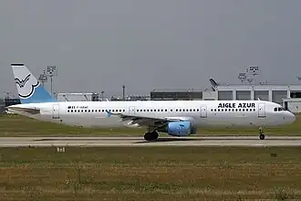 Airbus A321 van Aigle Azur