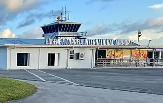 Stationsgebouw Eugene F. Correia International Airport