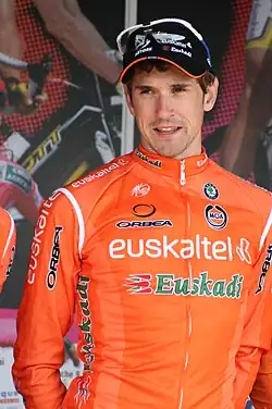 Aitor Hernández tijdens de Vierdaagse van Duinkerke 2010