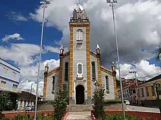 Katholieke kerk Nossa Senhora da Conceiçãoin het centrum van Aiuruoca