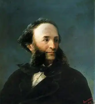 Zelfportret van Ivan Ajvazovski(1874), Tretjakovgalerij (Moskou)