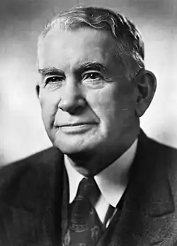 Senator  Alben Barkley  uit Kentucky  Democratische Partij