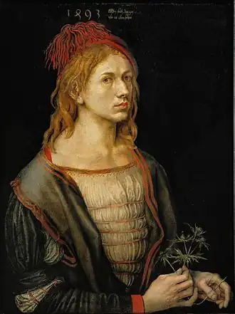 Albrecht Dürer: Zelfportret met een distel
