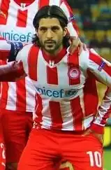 Domínguez in 2015 als speler van Olympiakos