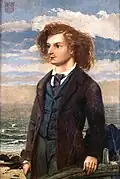 Portret van Algernon Swinburne