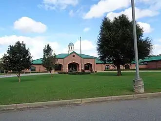 De school in Albany die naar Coachman is genoemd