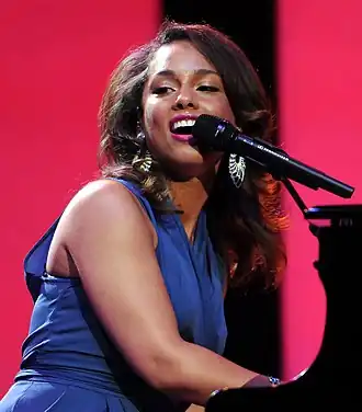 R&b-zanagers Alicia Keys (2011)