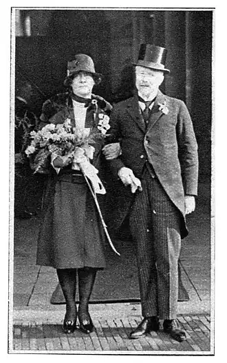 Trouwfoto van Alie Smeding