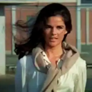 MacGraw in 1972 voor de trailer van de film The Getaway
