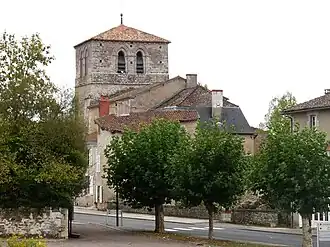 dorpskern met Notre-Dame-kerk
