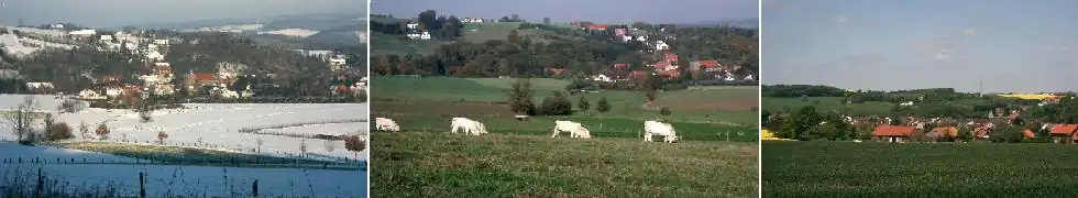 Gezicht op Almena (3 afb.)