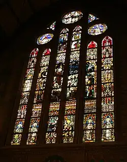 Gebrandschilderd glas-in-loodraam