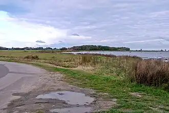 De kust aan de zuidwestkant