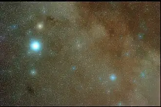 Altair in sterrenbeeld Arend