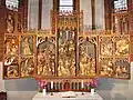 Laatgotisch altaarstuk uit Klooster Schinna, thans in de St. Vituskerk te Schinna