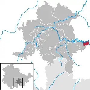 Kaart van Altenbeuthen