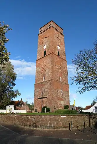 Oude vuurtoren van Borkum