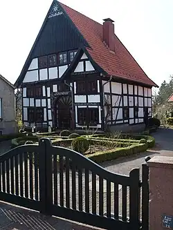 Hauptstraße, oud vakwerkhuis