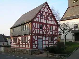 Voormalig raadhuis in Merzhausen