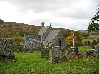 De kerk van Low Alwinton