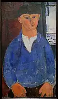 Portert van Moïse Kisling (1916, Centre Pompidou)