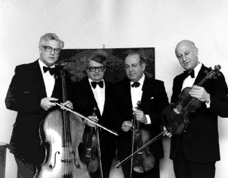 Het Amadeus Quartet.