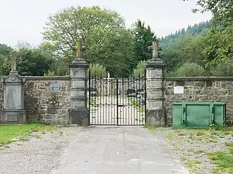 Toegang tot de begraafplaats