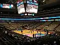 Inside American Airlines Center prior to a Mavericks game.