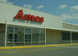 Een Ames-winkel in Seabrook, New Hampshire