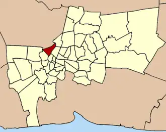 Kaart van Bang Phlatบางพลัด