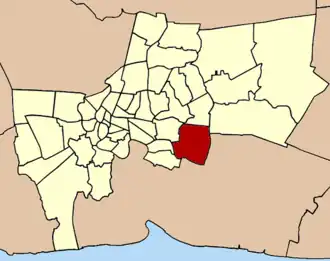 Kaart van Prawetประเวศ