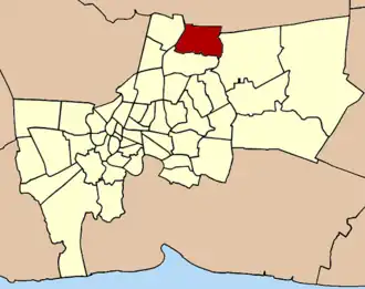 Kaart van Sai Maiสายไหม