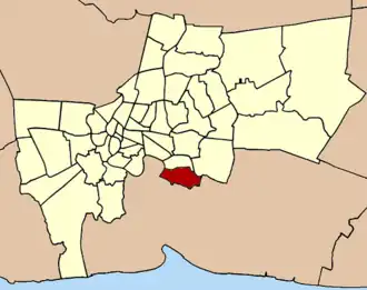 Kaart van Bang Naบางนา