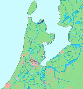 Locatie van het Amstelmeerkanaal