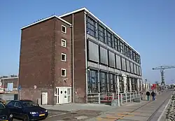 Voormalig kantine-gebouw van de NDSM (2012)