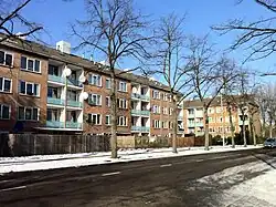 Flats langs de Beemsterstraat (2012)