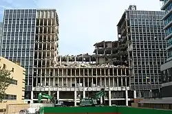 Sloop van het voormalige chemisch laboratorium, gebouwd in 1965 (2011)