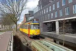 GVB 602 bij het Jollenpad.