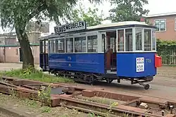 GVB 776 bij de Remise Karperweg.