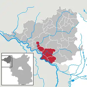 Kaart van Bad Wilsnack/Weisen