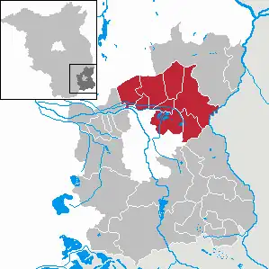 Kaart van Peitz  Picnjo