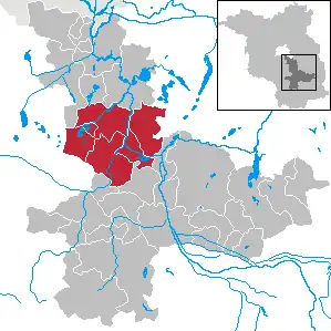 Kaart van Schenkenländchen