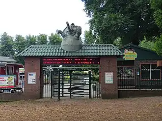 Ingang Amusementspark Tivoli