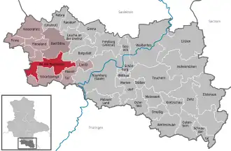 Kaart van An der Poststraße